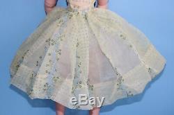 HTF Flocked Nylon Sun Dress Only Vintage Madame Alexander Cissy (No Doll)