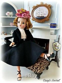 HTF Madame Alexander Vintage Cissy Secretary Doll Circa 1957 Blue Eyes & Infused
