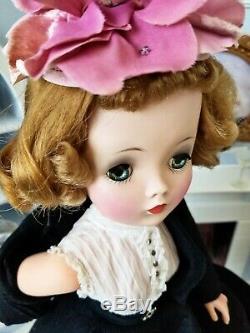 HTF Madame Alexander Vintage Cissy Secretary Doll Circa 1957 Blue Eyes & Infused