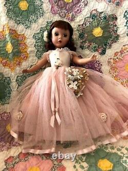Hard Plastic Mdm. Alexander 1951 15 Rosamund Bridesmaid Doll