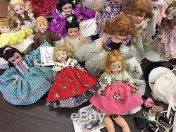 Huge Lot of Madame Alexander Dolls 37 Total Gone With The Wind and More