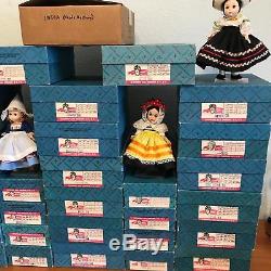 LOT OF 29 MADAME ALEXANDER DOLLS INTERNATIONAL SERIES COLLECTION BOXES WithTAGSS