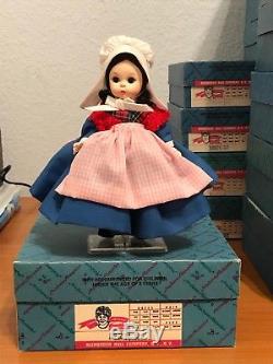 LOT OF 29 MADAME ALEXANDER DOLLS INTERNATIONAL SERIES COLLECTION BOXES WithTAGSS