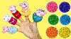 Learn Colors With Peppa Pig Finger Family Song With Gumball Surprises