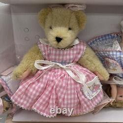 Limited Edition MADAME ALEXANDER WENDY AND MUFFY 8 DOLL AND BEAR SET 33635 NRFB