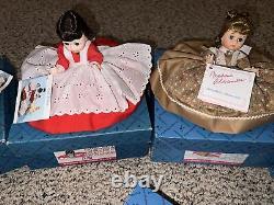 Lot (6) Madame Alexander Doll 8 LITTLE WOMEN Dolls Laurie Amy Meg Jo Marme Beth