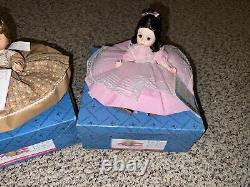 Lot (6) Madame Alexander Doll 8 LITTLE WOMEN Dolls Laurie Amy Meg Jo Marme Beth