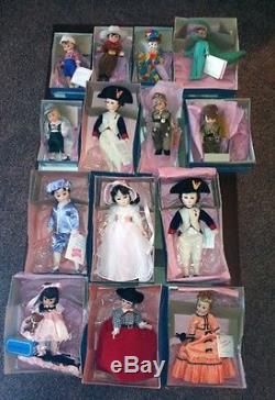 Lot of 14 Madame Alexander Dolls In Original Boxes