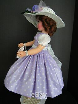 Lovely Lilac Time In Spring Cissy In Lilac Polka Dots