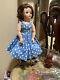 MA Brunette Cissy Doll in 1956 Blue Polkadot Sun Dress