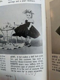 MADAME ALEXANDER 1957 CISSETTE IN #941 NAVY DRESS WithCAPLET ALL ORIG. NEAR MINT