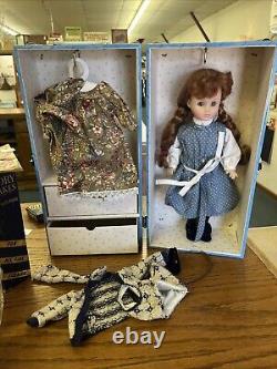 MADAME ALEXANDER ANN OF GREEN GABLES GOES TO SCHOOL DOLL WithTRUNK & ACCESSORIES