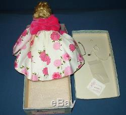MADAME ALEXANDER BEAUTIFUL CISSETTE 9 DOLL 1950s LONG GOWN CAPE JEWLERY&MORE