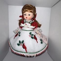 MADAME ALEXANDER DOLL 8in. CHRISTMAS CARDINALS