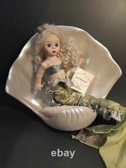 MADAME ALEXANDER-LITTLE MERMAID Disney 8 DOLL With SEASHELL Articulated