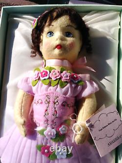 MADAME ALEXANDER Limited DEGAS BALLERINA WENDY ANN FELT DOLL 13 Doll