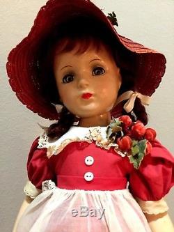 MARGARET O'BRIEN By Madame Alexander, Beautiful Composition Doll, All Original