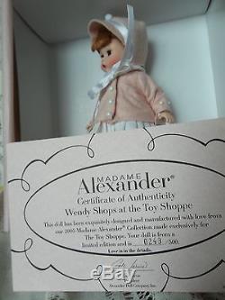 MIB Madame Alexander Wendy Shops at the Toy Shoppe 41410 LE249/500