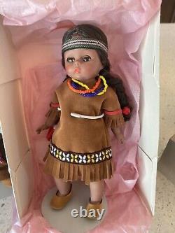 Madame ALEXANDER Pocahontas & Indian Boy 8 Pair 1960-70's Rare Copy FASHN