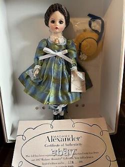 Madame Alexander 10 Doll 47695 Amelia Bloomer, NIB