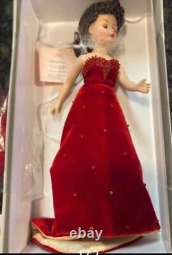 Madame Alexander 10 Doll 51795 Scarlett O'Hara The Red Velvet Ball Gown