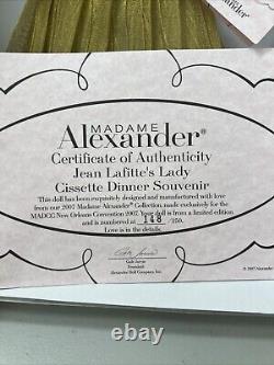 Madame Alexander 10 Jean Lafitte's Lady, New In Box, Limited Edition