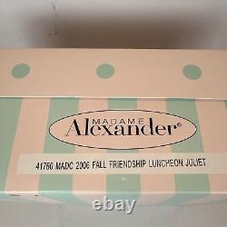 Madame Alexander 10Doll 41760 Fall Friendship Luncheon Juliet In Box WithCoA 1/45