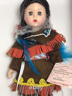 Madame Alexander 11 Inch Doll 51050 Mary Jemison WithCOA, Box, And Tags Rare