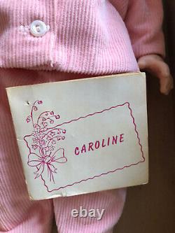 Madame Alexander 14 Caroline Kennedy Doll withoriginal Box and Wrist Tag! Rare