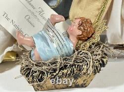 Madame Alexander 19470 Nativity Mary, Joseph, and Removable Jesus with Orig Box