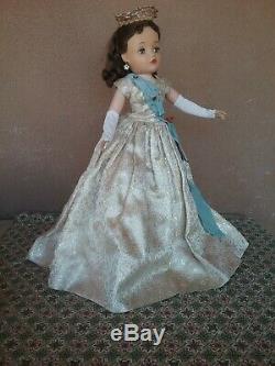 Madame Alexander 1950s vintage 20 21 Cissy doll Queen Elizabeth pet smoke free