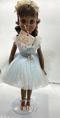 Madame Alexander 1965 Doll 17 Inch Leslie Black Ballerina Tag Stand A Box