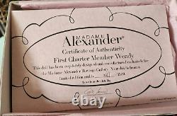 Madame Alexander 2003 First Charter Member Wendy Doll Limited Edition