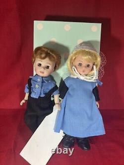 Madame Alexander 2009 MADC Conv. AMISH Jeptha & Hannah Doll SAMPLE DOLLS