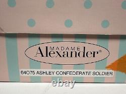 Madame Alexander 21 Rare Ashley Confederate Soldier- 64075 12/20 Withbox, Coa