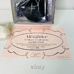 Madame Alexander 31715 Starlight Witch 8 Doll With Box, Accessories, COA