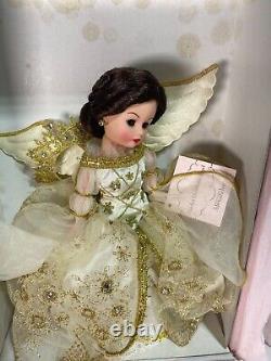Madame Alexander 38565 Golden Christmas Angel Limited Edition 10 Doll With COA