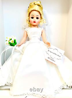 Madame Alexander 38750 My Special Day Cissette Bride 10 Blonde Hair Doll & COA