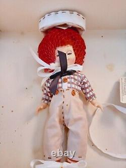 Madame Alexander 47745 Raggedy Ann and Andy Set 8 Doll With Box