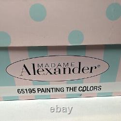 Madame Alexander 65195 Painting The Colors 10 Doll In Box WithCoA 25/65