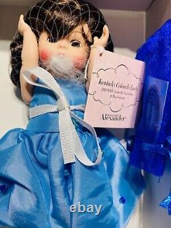 Madame Alexander 66440 Kentucky Colonel's Lady 8 Doll With Box, Accessories, COA