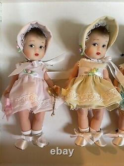 Madame Alexander 8 Dolls 12230 Dionne Quintuplets With Carousel