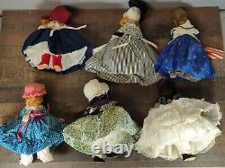 Madame Alexander 8 Dolls Lot of 12 Read Discription As-Is