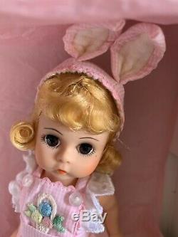 Madame Alexander 8 Easter Bunny Doll. 1991. Child at Heart, Basket Eggs & Chick