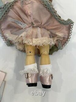 Madame Alexander 8 Wendy Woodkin Wooden jointed Doll + Tiny Wood Doll