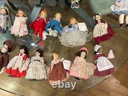 Madame Alexander 8 inch dolls lot of 29