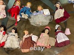 Madame Alexander 8 inch dolls lot of 29