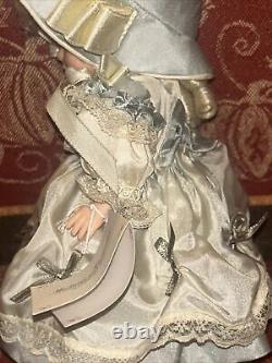 Madame Alexander Adorable Silk Victorian Doll 8 blonde. Rare Edition Blue