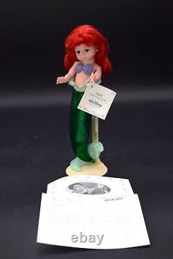 Madame Alexander Ariel 25085 Limited Edition 8 Doll, Collector Reg. Card