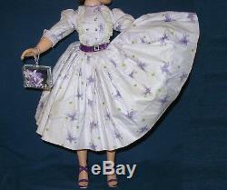 Madame Alexander Beautiful Outfit For Cissy 20 Tall Dress, Slip, Shoe, Hat &